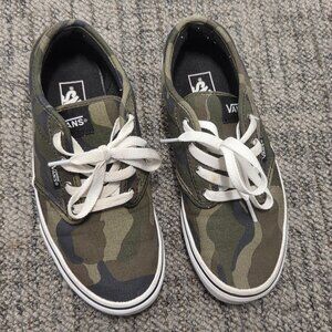 Vans Atwood Canvas Camo Youth Size 4